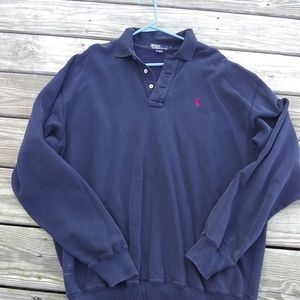 Polo sweatshirt large